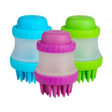 LEO PET - SPLENDY Spazzola in Silicone con Dispenser di Sapone