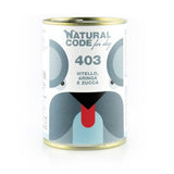 NATURAL CODE - Adult Dog 400g Vitello, Aringa e Zucca