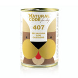 NATURAL CODE - Adult Dog 400g Selvaggina con Castagne