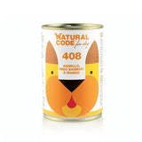 NATURAL CODE - Adult Dog 400g Agnello, Riso Basmati e Mango