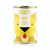 NATURAL CODE - Adult Dog 400g Anatra, Coniglio e Patate