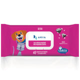 ARYA - Salviette Detergenti Detossificante ai Carboni Attivi (40pz)