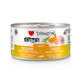 DISUGUAL - Umido Cane Cubes Tacchino Piselli e Maiale Arrosto 85g