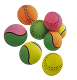 LEO PET - Palla Sport in Gomma Neon
