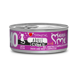 DISUGUAL 40- Mini-Me Umido Gatto Cubes Anatra e Carpaccio di Manzo 85g