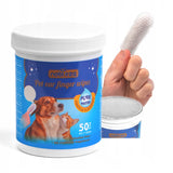 Nobleza - Salviette Detergenti da Dito per Pulizia Orecchie all'Acqua Purificata 50pz