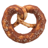 TRIXIE - Snack Cane Pretzel di Pelle Bovina Ricoperto di Anatra