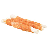 TRIXIE - Snack Cane Rotolo di Pelle Bovina Ricoperto di Anatra