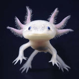 Axolotl Leucistico
