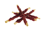 FLAIR PET - Snack Cane Bastoncini di Pelle Bovina Ricoperti di Anatra 90g