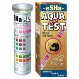 ESHA - Aqua Test Quick 6 in 1 per misurare nitriti nitrati durezza ph in strisce