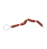 LEO PET - Gioco Salsicce con corda in vinile