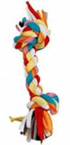 LEO PET - Corda in cotone 2 nodi intrecciato multicolore