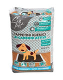 LEO PET - Tappetini Igienici ai Carboni Attivi 60 x 60 cm