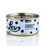 LEV - Umido Gatto Tonnetto e Manzo 70g