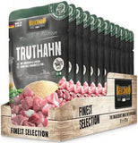BELCANDO - TRUTHAHN Tacchino con Amaranto e Piselli Bustina 125 gr