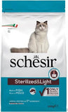 SCHESIR - Gatto Sterilized e Light Pesce 1,5 Kg